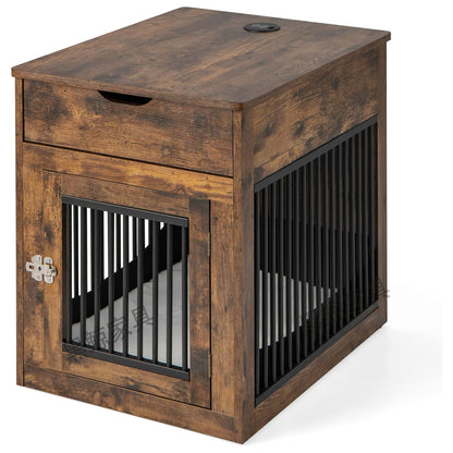 Modern Minimalist Pet Cabinet & Dog Crate