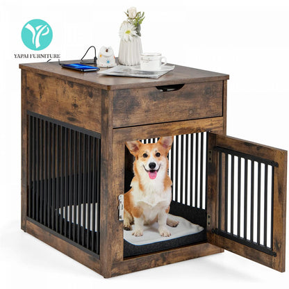 Modern Minimalist Pet Cabinet & Dog Crate