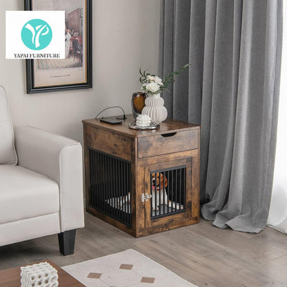 Modern Minimalist Pet Cabinet & Dog Crate